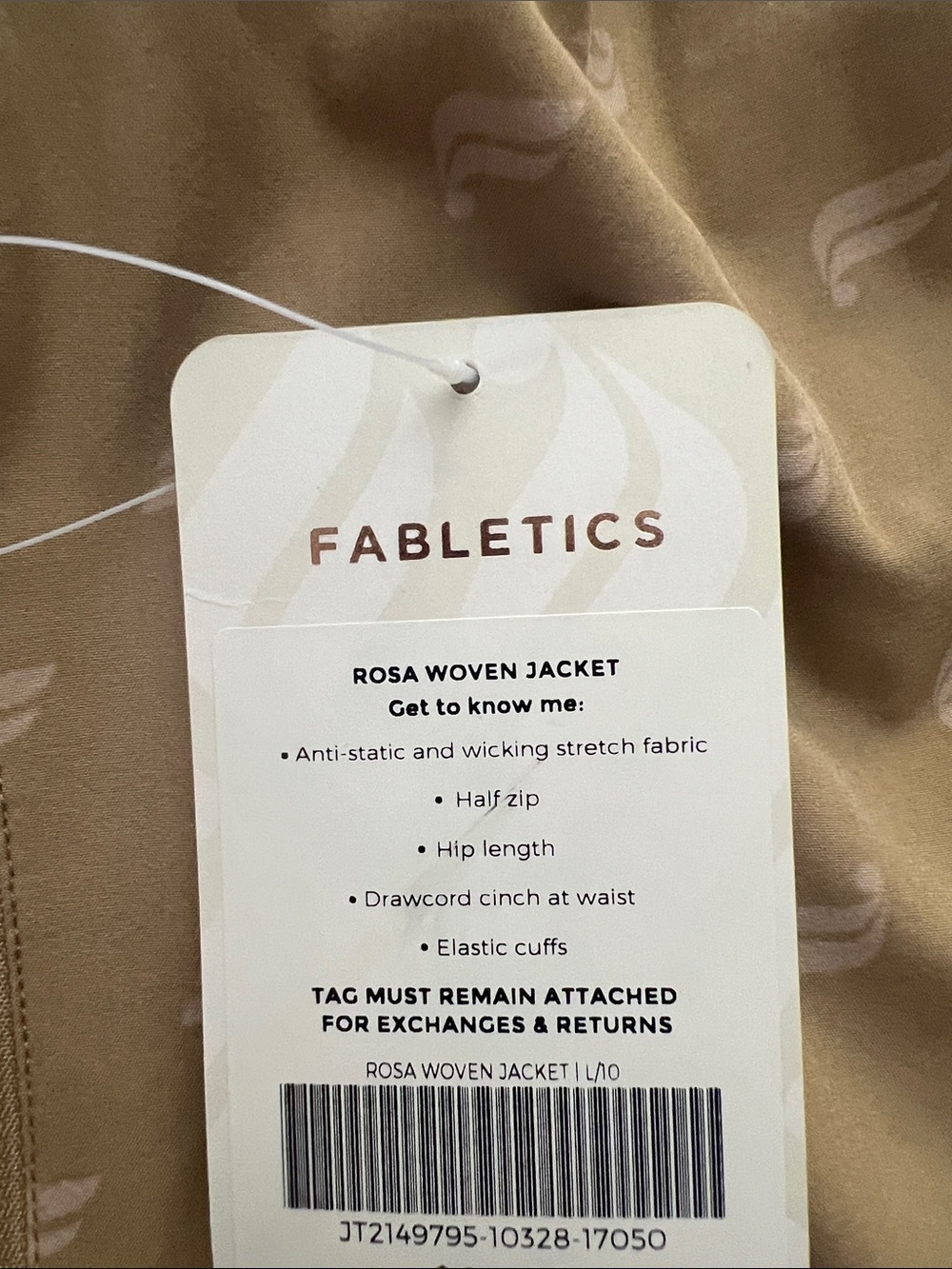 Fabletics woven jacket - Picture 2 of 3
